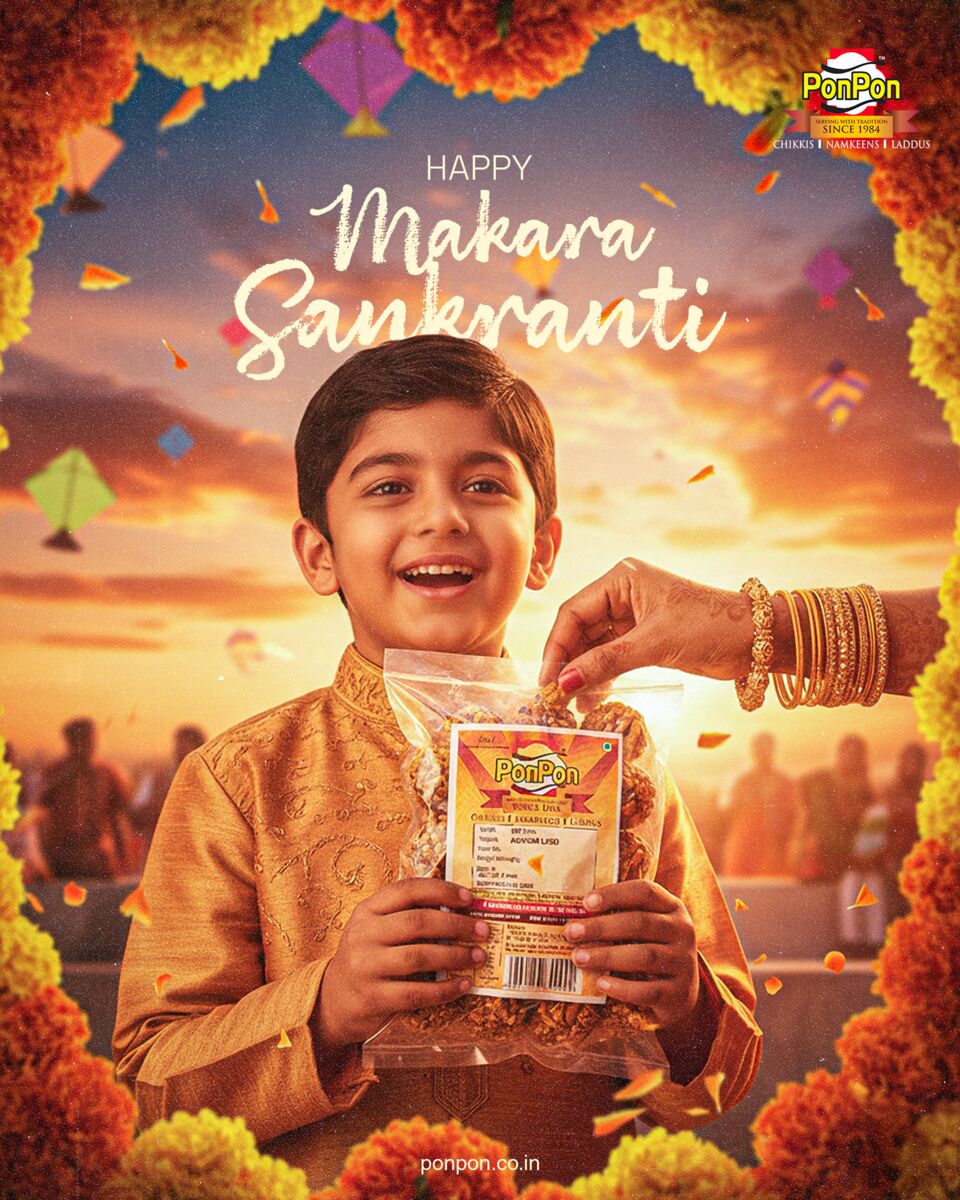 Snack brand · Makara Sankranti post