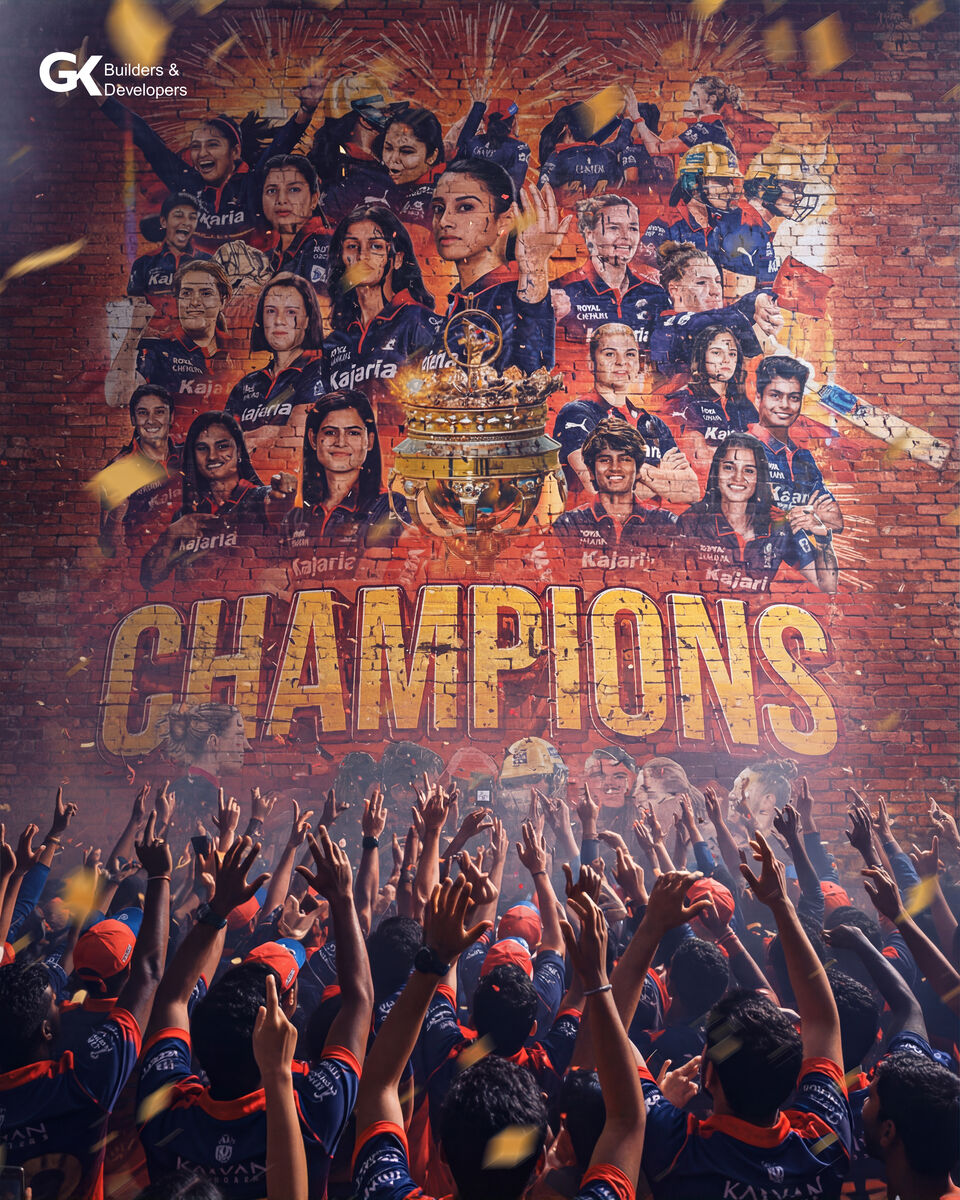 RCB Women · Champions post