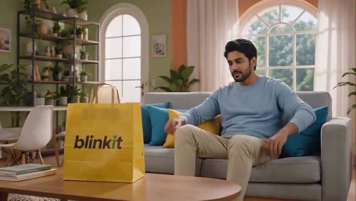 Blinkit AI ad film by BenchBox Media