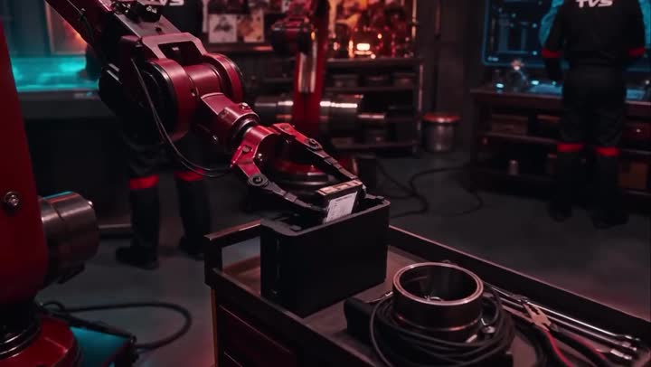 TVS AI ad film by BenchBox Media