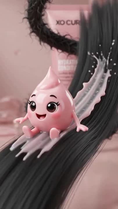 XO Curls AI ad film by BenchBox Media